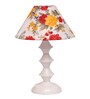 Multicolour Shade Table Lamp With Metal Base