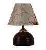 Multicolour Shade Table Lamp With Brown Terracotta Base