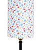Trieste Multicolour Cottan Fabric Shade Table Lamp With Iron Base