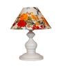 Multicolour Shade Table Lamp With Metal Base