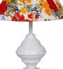 Multicolour Shade Table Lamp With Metal Base