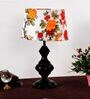 Multicolour Shade Table Lamp With Metal Base