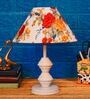 Multicolour Shade Table Lamp With Metal Base