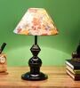 Multicolour Shade Table Lamp With Metal Base