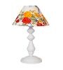 Multicolour Shade Table Lamp With Metal Base