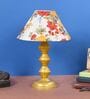 Multicolour Shade Table Lamp With Metal Base