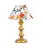 Multicolour Shade Table Lamp With Metal Base