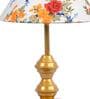 Multicolour Shade Table Lamp With Metal Base