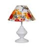Multicolour Shade Table Lamp With Metal Base