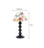 Multicolour Shade Table Lamp With Metal Base