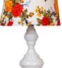 Multicolour Shade Table Lamp With Metal Base