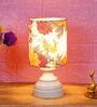 Multicolour Shade Table Lamp With Metal Base