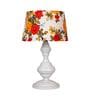 Multicolour Shade Table Lamp With Metal Base