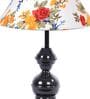 Multicolour Shade Table Lamp With Metal Base