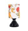 Multicolour Shade Table Lamp With Metal Base