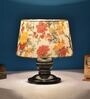 Multicolour Shade Table Lamp With Metal Base