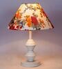 Multicolour Shade Table Lamp With Metal Base
