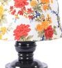 Multicolour Shade Table Lamp With Metal Base
