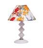 Multicolour Shade Table Lamp With Metal Base