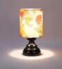 Multicolour Shade Table Lamp With Metal Base