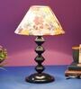 Multicolour Shade Table Lamp With Metal Base
