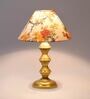 Multicolour Shade Table Lamp With Metal Base