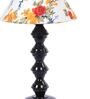 Multicolour Shade Table Lamp With Metal Base