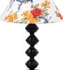 Multicolour Shade Table Lamp With Metal Base
