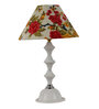 Tinsley Multicolour Fabric Shade Night Lamp With Metal Base