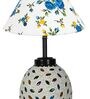 Multicolour Shade Table Lamp With Shade Table Lamp With Glass Base