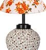Multicolour Shade Table Lamp With Shade Table Lamp With Glass Base