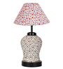 Multicolour Shade Table Lamp With Shade Table Lamp With Glass Base