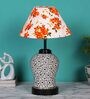 Multicolour Shade Table Lamp With Shade Table Lamp With Glass Base