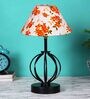 Multicolour Shade Table Lamp With Shade Table Lamp With Iron Base
