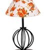 Multicolour Shade Table Lamp With Shade Table Lamp With Iron Base