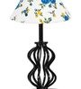 Multicolour Shade Table Lamp With Shade Table Lamp With Iron Base