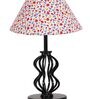 Multicolour Shade Table Lamp With Shade Table Lamp With Iron Base