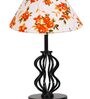 Multicolour Shade Table Lamp With Shade Table Lamp With Iron Base