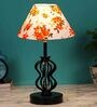 Multicolour Shade Table Lamp With Shade Table Lamp With Iron Base