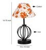 Multicolour Shade Table Lamp With Shade Table Lamp With Iron Base