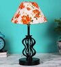 Multicolour Shade Table Lamp With Shade Table Lamp With Iron Base