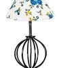 Multicolour Shade Table Lamp With Shade Table Lamp With Wood & Iron Base