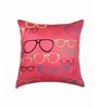 Pink Traditional Silk 16 x 16 Inches Cushion Covers (Set of 3)