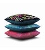 Pink Traditional Silk 16 x 16 Inches Cushion Covers (Set of 3)