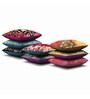 Pink Traditional Silk 16 x 16 Inches Cushion Covers (Set of 8)