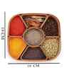 7 Sections Plastic Masala Box With Lid