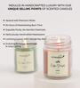 Eucalyptus & Coffee Aroma Brown & Green Soy Wax (Set of 2) Scented Candles