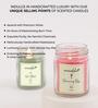 Rose & Kiwi Aroma Red & Green Soy Wax (Set of 2) Scented Candles