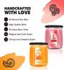 Octa Orange & Pink Soy Wax Scented Candle
