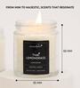 Screw White Soy Wax Scented Candle
